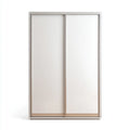 Modern Style Wardrobe Sliding Doors – 120x60x200 cm – White Finish